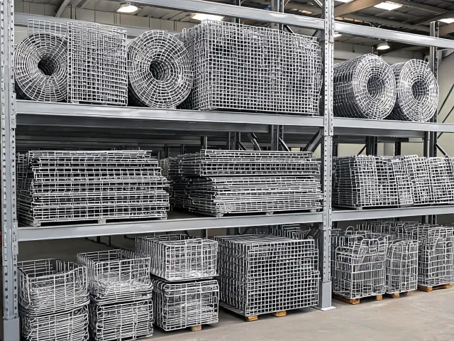 Wire mesh and formed wire products