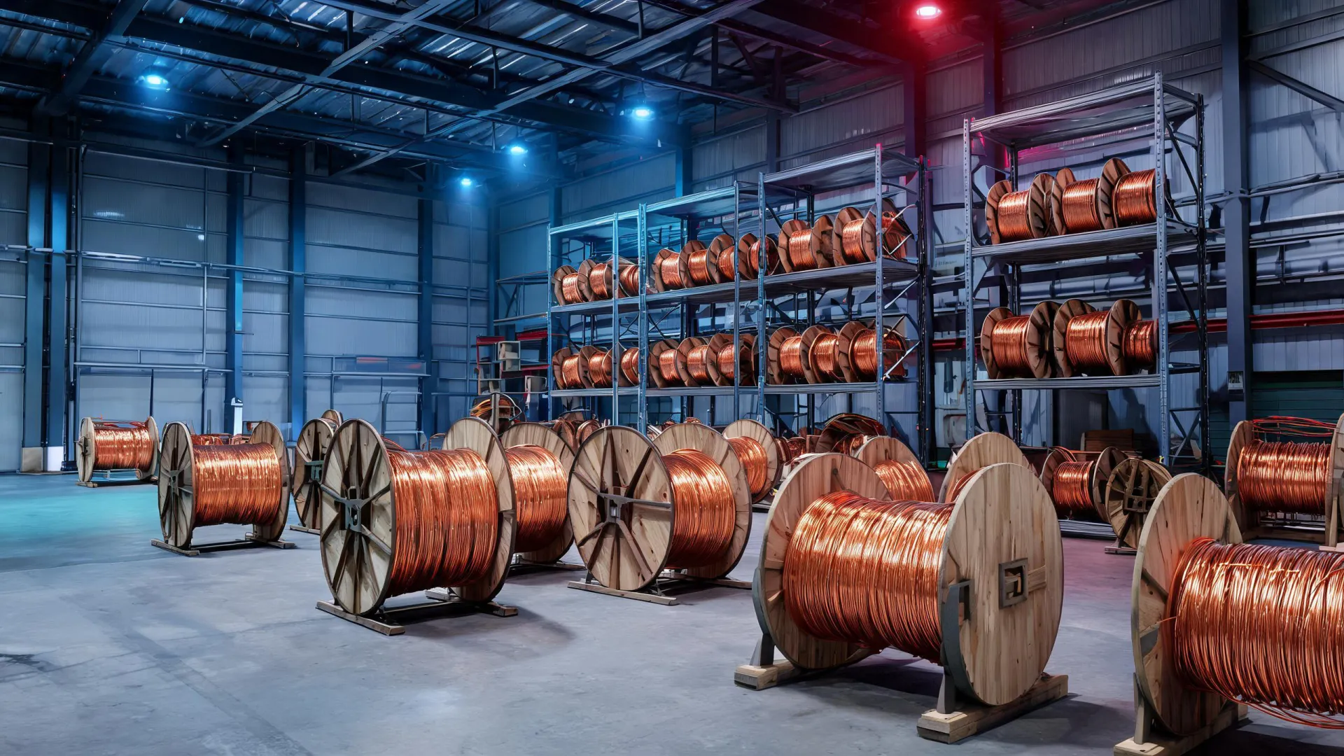 Copper conductor supply for electrical infrastructure