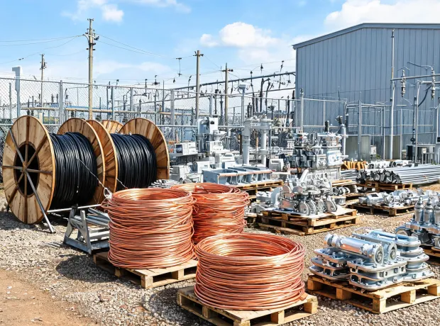 Electrical utility copper conductor supply