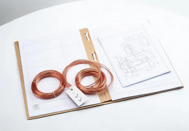 Material data sheet package for copper wire